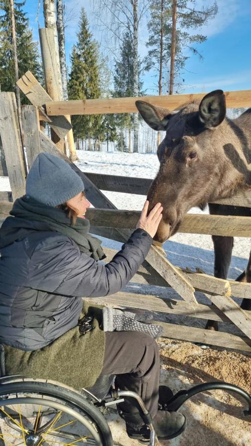 The Friendly Moose Hotel Overtornea Exterior foto